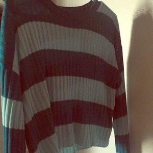 CROPPED 👅 BLUE 💙 RUE21 🙏 LONG SLEEVE 🔥